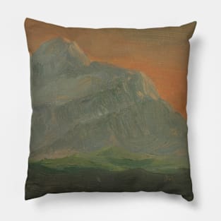 Iceberg Against Evening Sky by Frederic Edwin Church Pillow