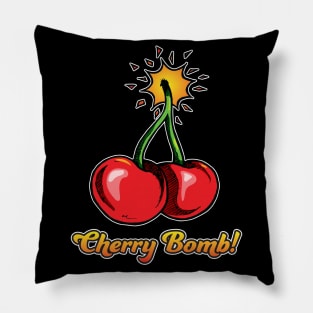 Cherry Bomb Pillow