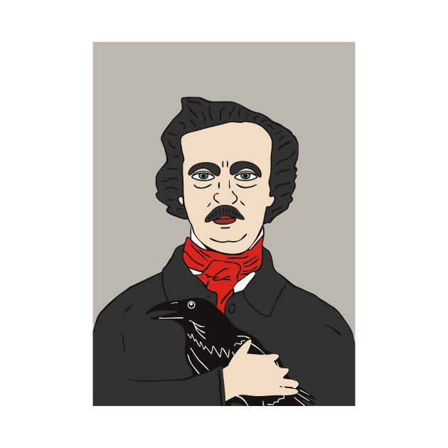 Edgar Allan Poe by grekhov