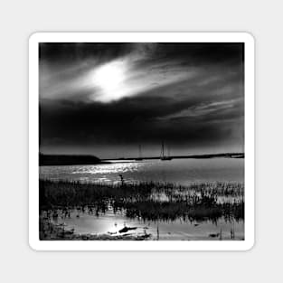 Storm approaching Brancaster Staithe, Norfolk, UK Magnet