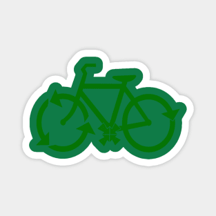 reduce reuse recycle bike Magnet