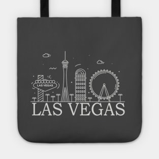 best las vegas doodle Tote