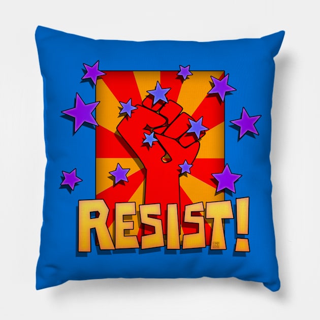 Resist Pillow by SeattleDesignCompany