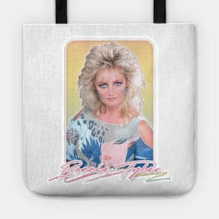 Bonnie Tyler // 80s Aesthetic Fan Art Design Tote