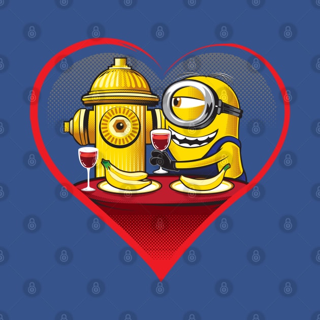 MINION IN LOVE by MatamorosGraphicDesign