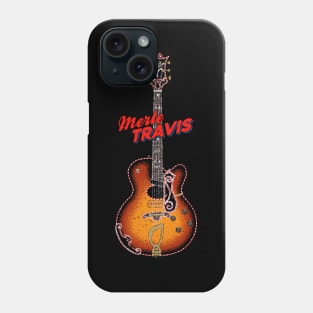 Merle Travis Guild Solomaster Electric Guitar Phone Case