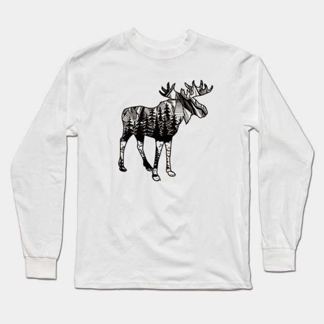 Moose Tee Moose Long Sleeve T Shirt Teepublic