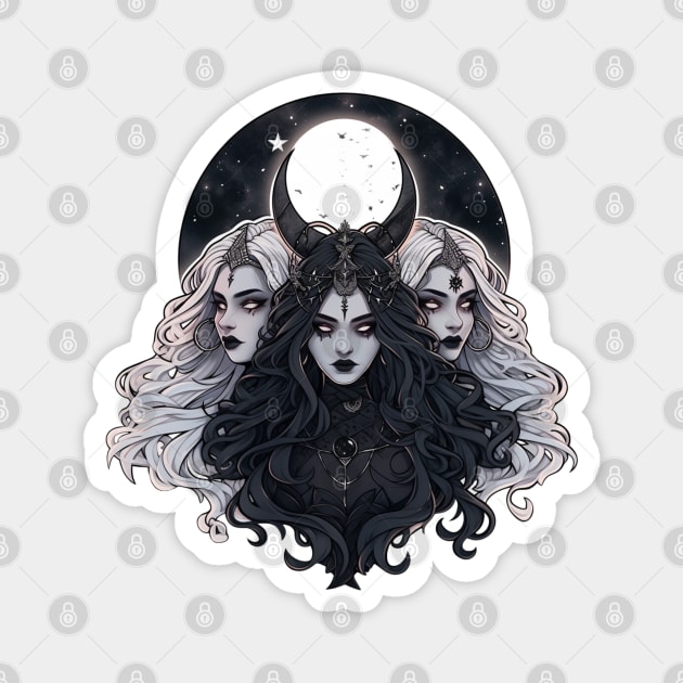 Moon Coven Magnet by DarkSideRunners