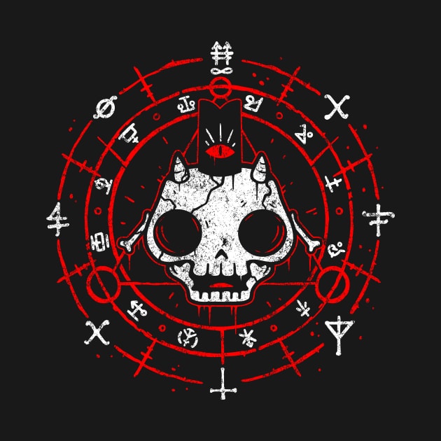 Skull of the Lamb v3 - Distressed by demonigote