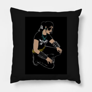 Black Metal Diné Pillow