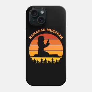 Ramadan Mubarak Ramadan Kareem Woman Pray Dawn Dusk Gift Phone Case