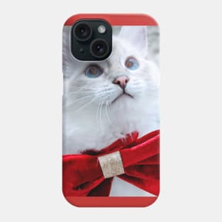 Saoirse ragdoll Santa baby Phone Case