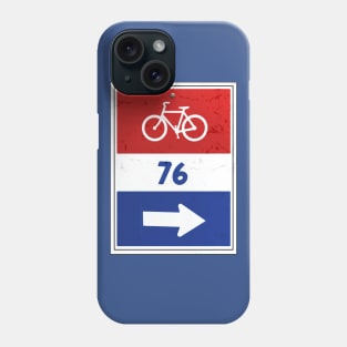 76 Bike Trail • Milwaukee Lake Park Phone Case