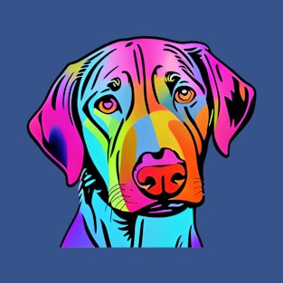 Labrador Retriever with Compelling Eyes T-Shirt