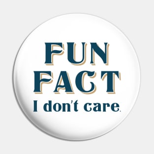 Fun Fact Pin