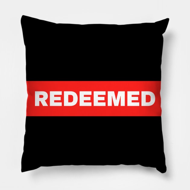 Redeemed Pillow by Church Store