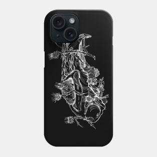 Bristled White lines Phone Case