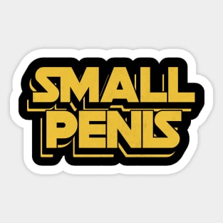 World's Smallest Penis Sticker for Sale by partybitz