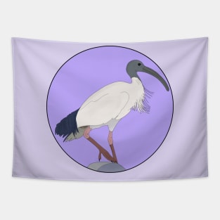 Bin Ibis Bird Tapestry