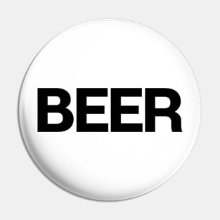 Beer Minimal Pin