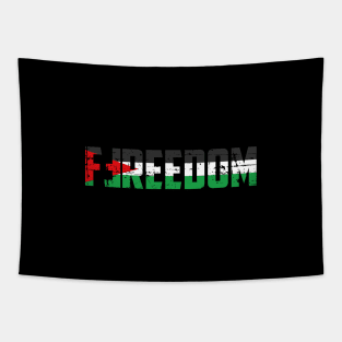 Freedom For Gaza - Stand For Palestinian Freedom Tapestry