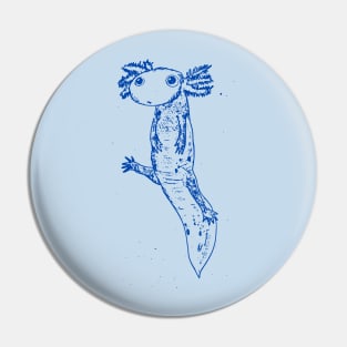 Axolotl - Blue Pin