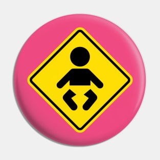 BABY caution Pin