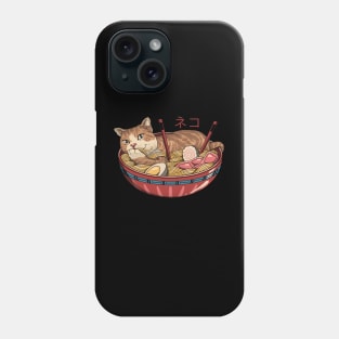 Neko Ramen v2 Phone Case