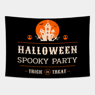 Halloween Spooky Party No Tricks Just Treats Costume tees gift ideas Tapestry