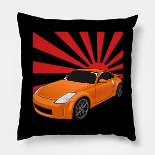 skyline jdm drifting Pillow