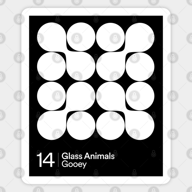 Gooey - Glass Animals - Magnet | TeePublic Gooey - Glass Animals - Magnet | TeePublic