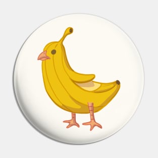 Banana Bird Pin