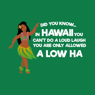 Funny Hawaii  Aloha Dad Joke T-Shirt