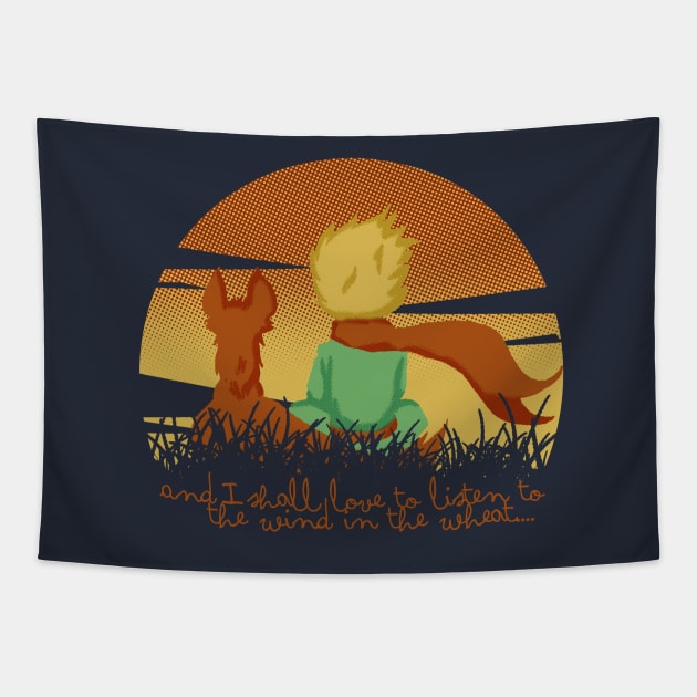 The prince and the fox Tapestry by Potaaties