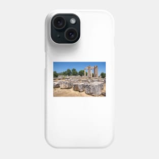 Nemea, Greece, archaeological ruins. Phone Case