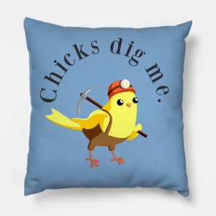 Chicks Dig Me Pillow