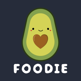 Cute and kawaii foodie avocado T-Shirt