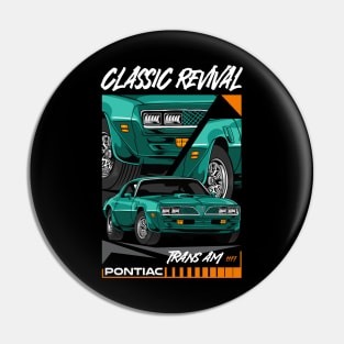 Retro Trans Am Car Pin