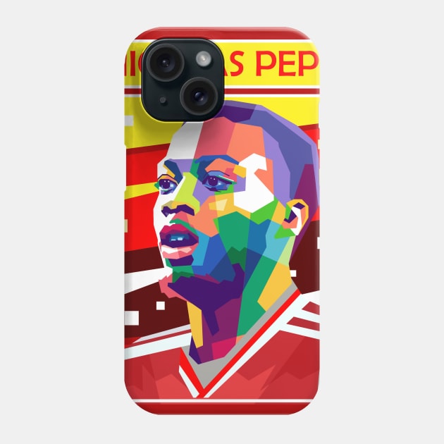 NICOLAS PEPE Phone Case by erikhermawann22