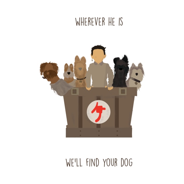 Isle of Dogs by wackyposters