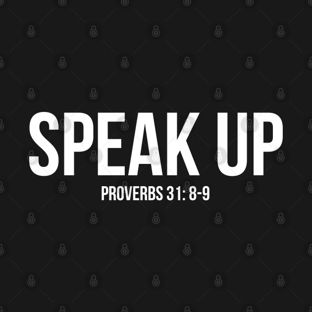 Disover Speak Up | Christian - Christian - T-Shirt