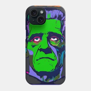 Frankenstein's Monster in Purple and Green Phone Case