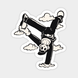 SportySkull - Breakdance 2 Magnet