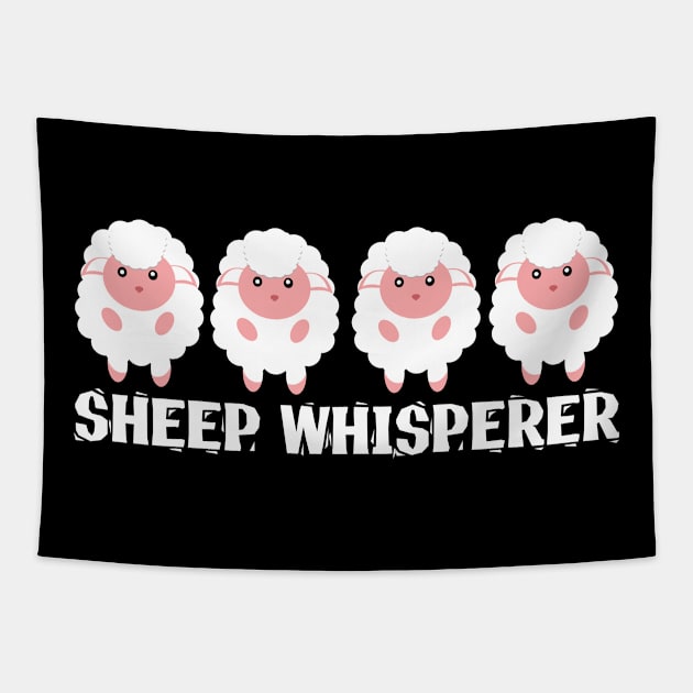 Shepherd Sheep Whisperer Tapestry by CrissWild