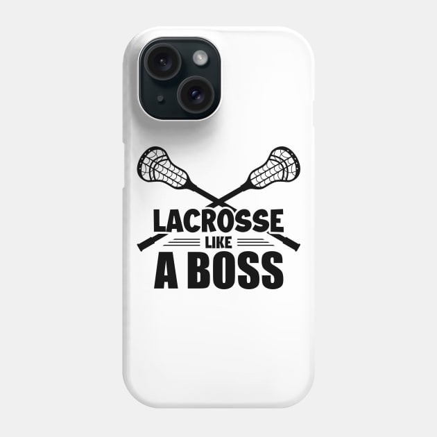 Funny Lacrosse Shirt, Lacrosse Gift For Lacrosse Player, Lacrosse Mom Shirt, Lacrosse Dad Shirt, Lax Shirt, Lacrosse Coach Gift Phone Case by Express YRSLF