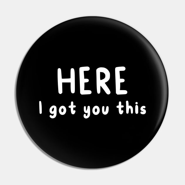 Here I Got You This Pin by quoteee