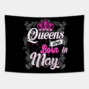 Queens are born in May Tapestry