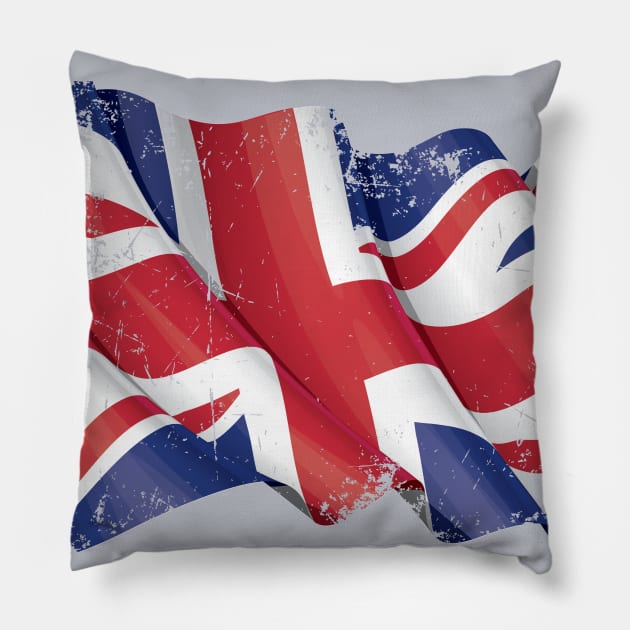 UK Flag Pillow by spicoli13