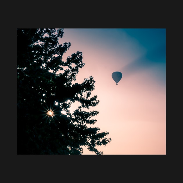 Hot Air Balloon at Sunrise by LukeDavidPhoto