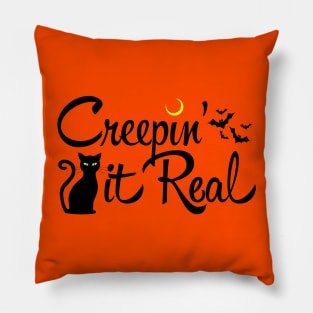 Creepin' it Real Pillow